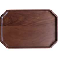 Custom wooden snack and fruit dessert plate tray for kitchen set