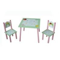 WEIFU eco friendly school children kids table chair set