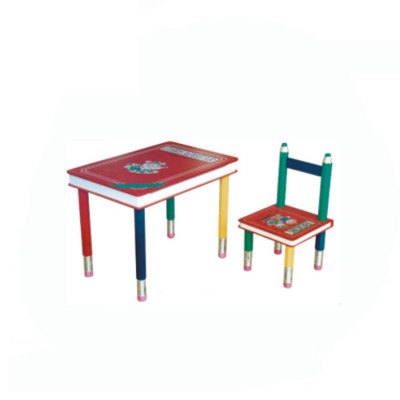 WEIFU New Wooden Furniture Play Set Study Kids Crayon Table And Chairs