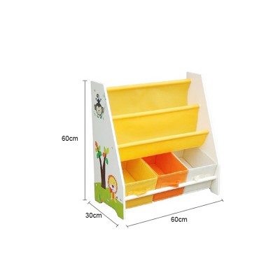 Custom decoration hot sale kids furniture,  wooden book shelf