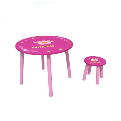 Eco friendly Kindergarten Furniture Wooden Kids Children Table And Chair Set