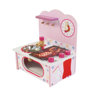 New design mini wooden pretend play toy wooden kids kitchen