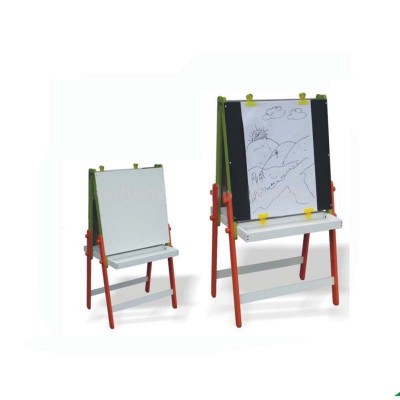 Popular Design Children Wood Easel Board To Child With Two Board