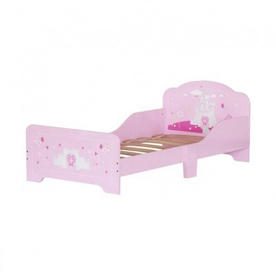 WEIFU Funny Kids Lovely Simple Solid Wooden Baby Bed